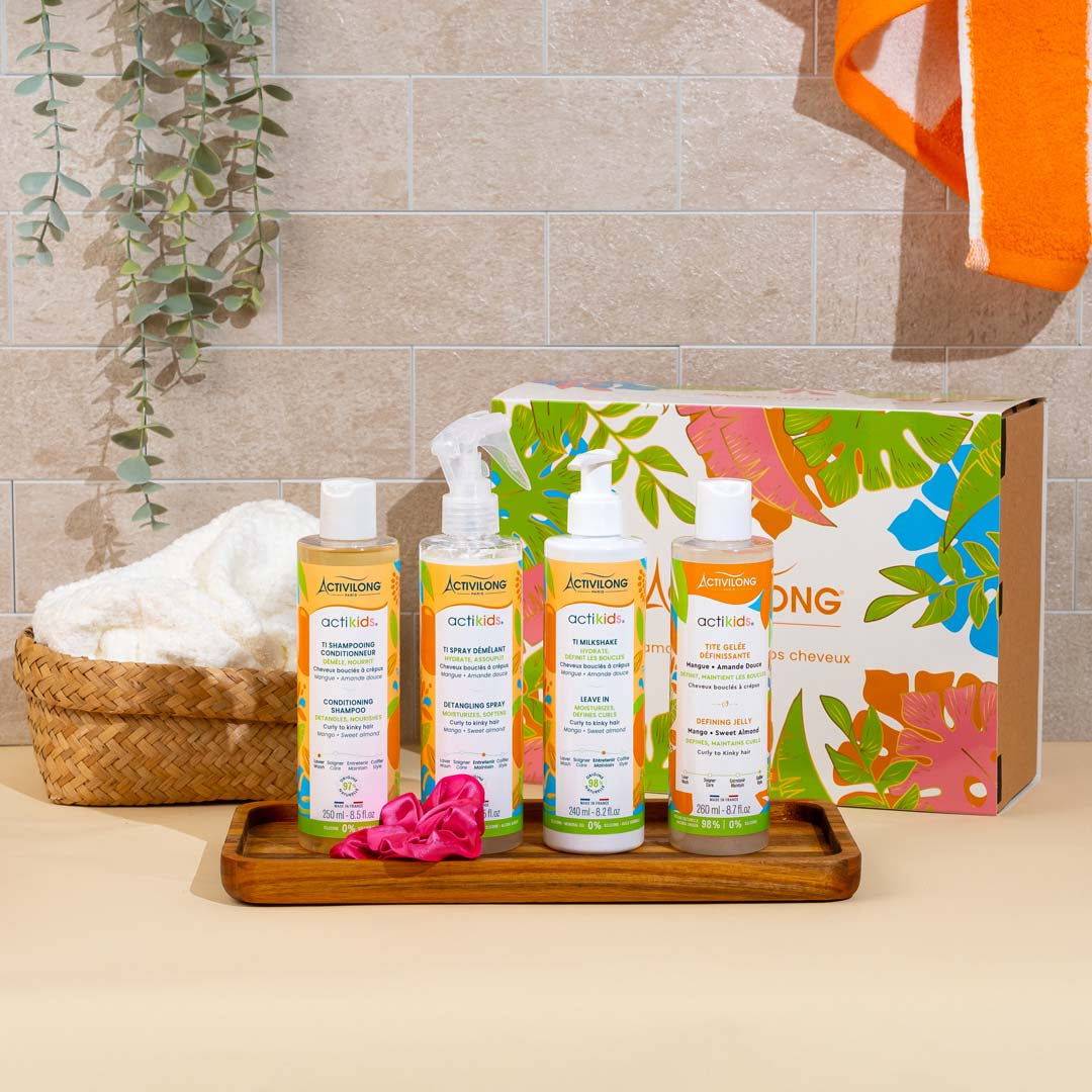 Coffret Actikids – Routine Nutrition, Hydratation et Démêlage - Tous types de cheveux