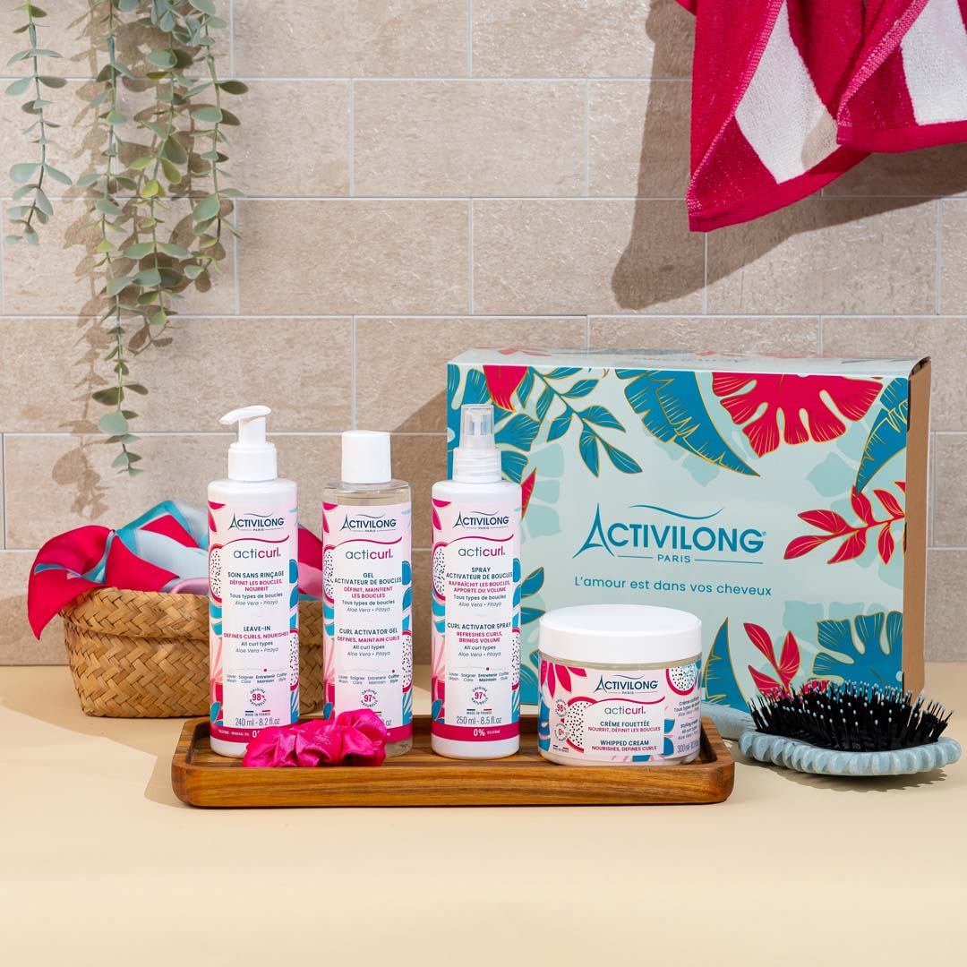 Coffret Acticurl - Routine Hydratation et Définition des boucles - Tous les Types de Boucles