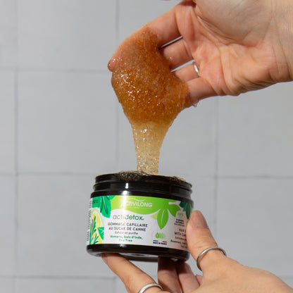 Gommage capillaire au sucre de canne