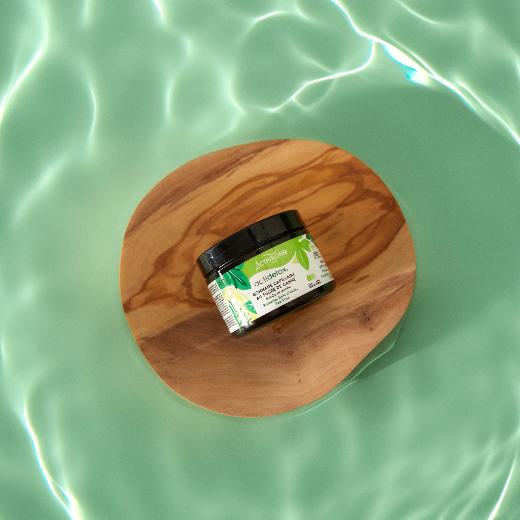 Gommage capillaire au sucre de canne