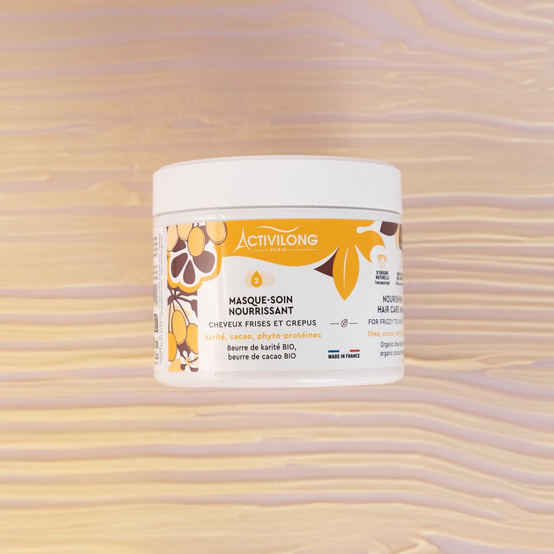 Masque-Soin Nourrissant Karité, cacao et phyto-protéines